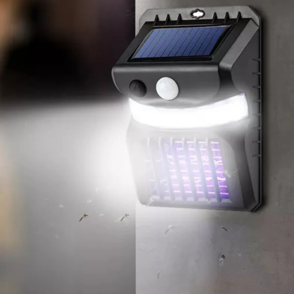 Miniatura 4 de Lámpara Solar Antimosquitos Con Sensor